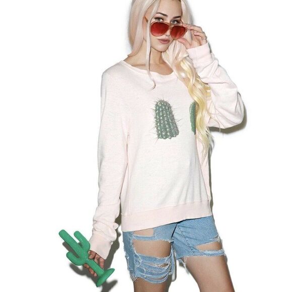 NEW WILDFOX DON’T TOUCH HANDS OFF MY SUCCULENTS BBJ JUMPER - Picture 2 of 5